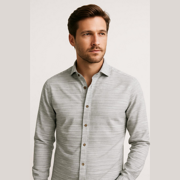 Robert Graham Other - Robert Graham Mens Tailored Fit Blue Gray Button Down Casual Shirt Size Large